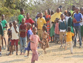 Street children visit